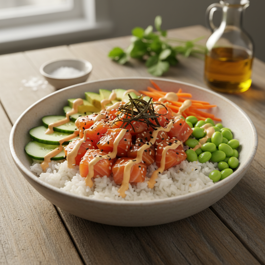 Lengvas ir skanus poke bowl receptas: sveikas patiekalas kasdienai