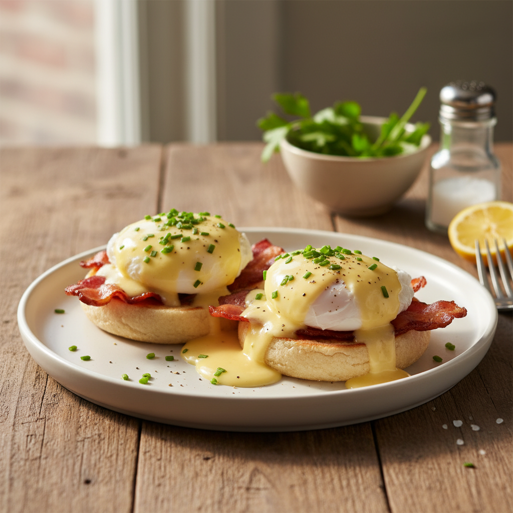 Tobulas benedikto kiaušinių receptas: paslaptis slypi padaže ir laiko pojūtyje