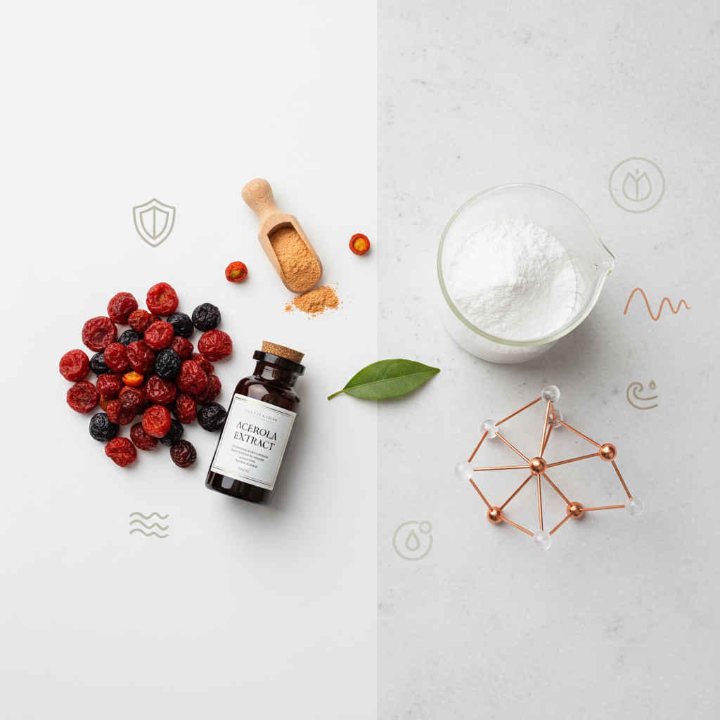 Kuo natūralus vitaminas C pranašesnis už sintetinį?