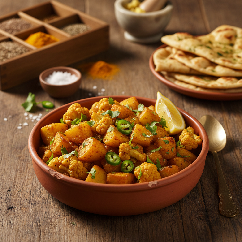 Klasikinis „Aloo gobi“ receptas: pigu, greita ir skanu