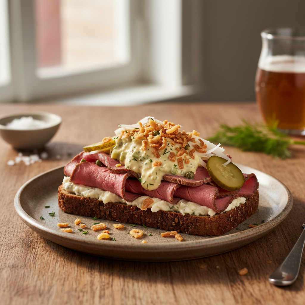 Tikrasis daniškas „smørrebrød“: kaip paruošti namuose?