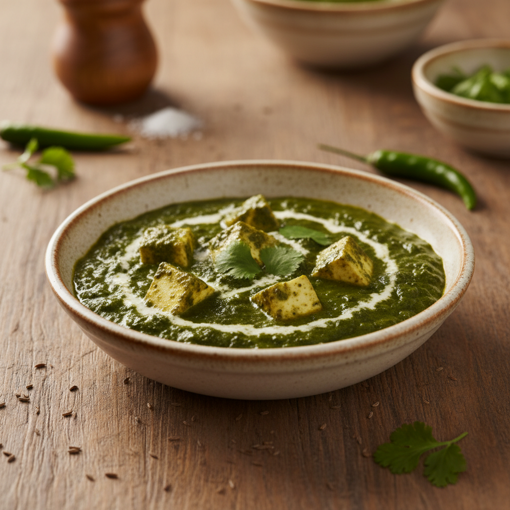 Tradicinis „Palak paneer“: indiškos virtuvės klasika namuose