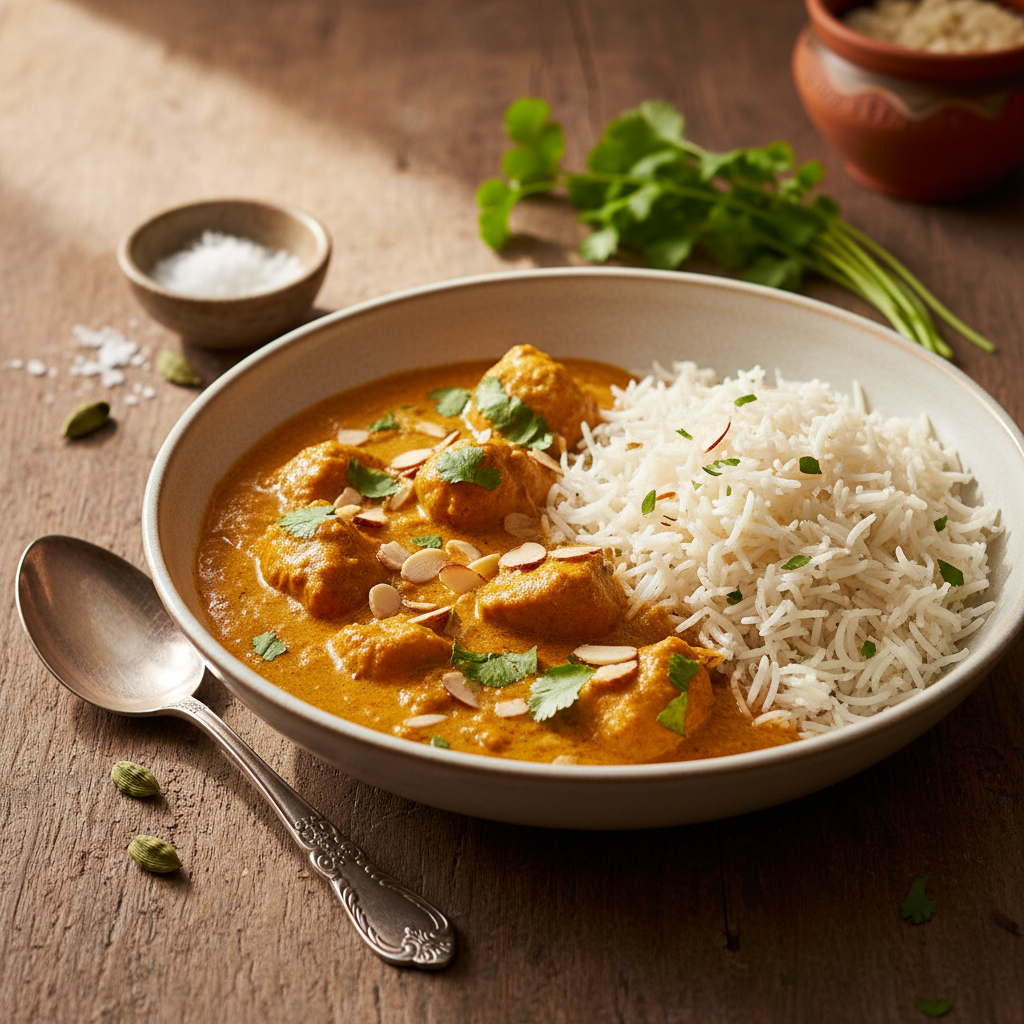 Vištienos korma: egzotiška vakarienė be didelių pastangų