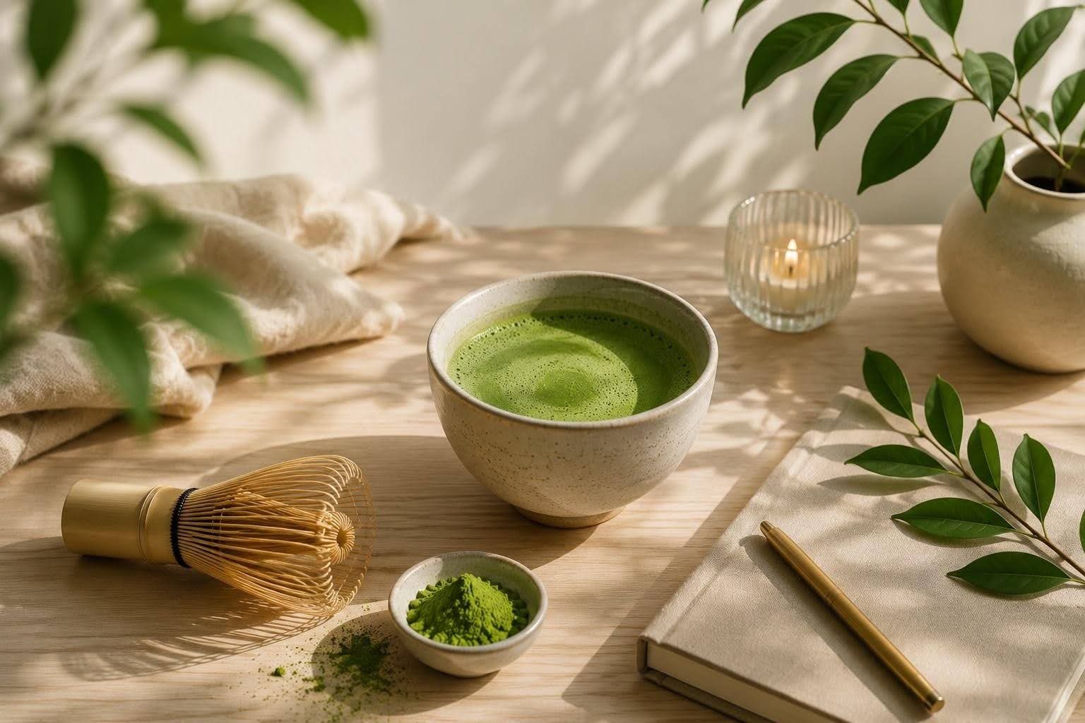 Matcha kaip sąmoningas rytinis ritualas
